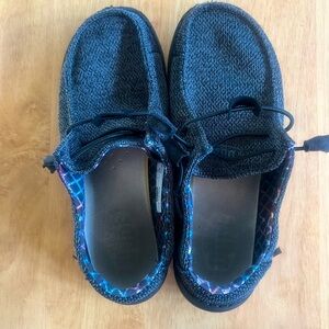 Black Wally Sox Hey Dudes